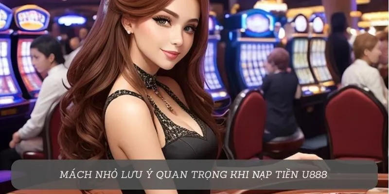 Mách nhỏ lưu ý quan trọng khi nạp tiền U888